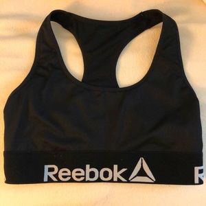 Black Reebok Sports Bra